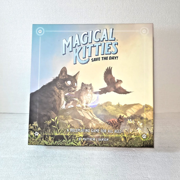 Atlas Games AG3110 Magical Kitties Save The Day! Roleplaying Game (NIB Sealed) - Picture 1 of 6
